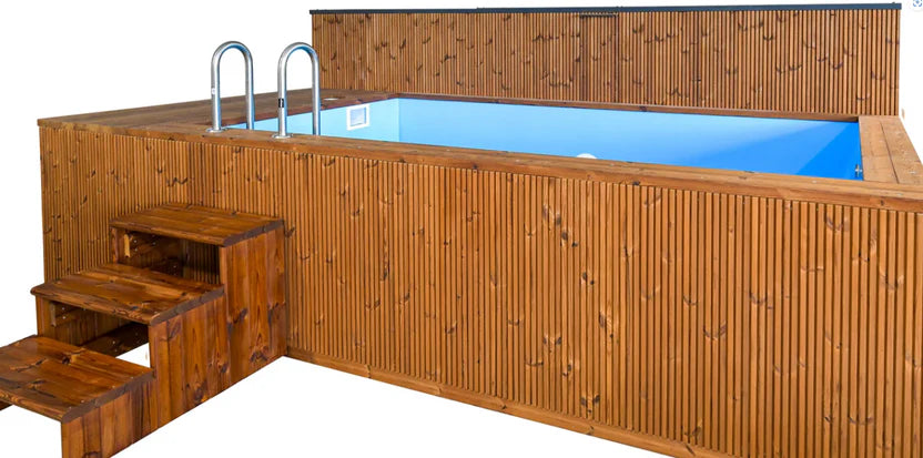 PISCINA DE MADERA 6,8 M x 2,4 M
