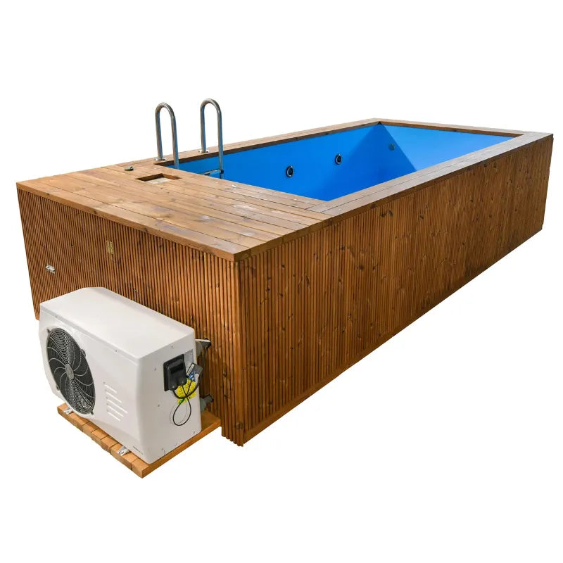 PISCINA DE MADERA THERMO SPA KORAX 4.8 M